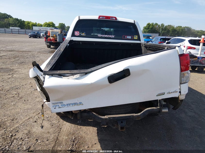 2011 Toyota Tundra VIN 5TFDW5F14BX163970 IAAI salvage auction — REAR END, Clear (Arkansas), sold $3,000 on 2026-07-29 (photo 6)