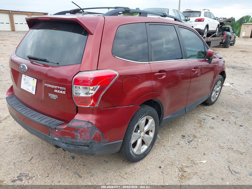 2015 Subaru Forester VIN JF2SJAHC6FH511136 IAAI salvage auction — FRONT END, Salvage (North Carolina), sold $25 on 2026-07-27 (photo 4)