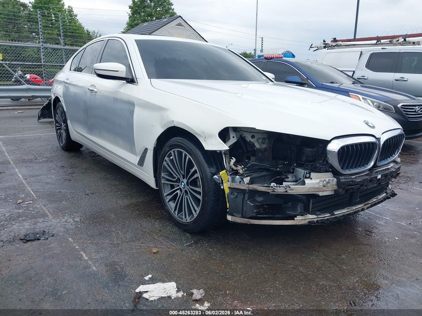 2017 BMW 5er VIN WBAJA5C38HWA34863 IAAI salvage auction — FRONT END, Salvage Title, sold $5,600 on 2026-07-09 (photo 1)