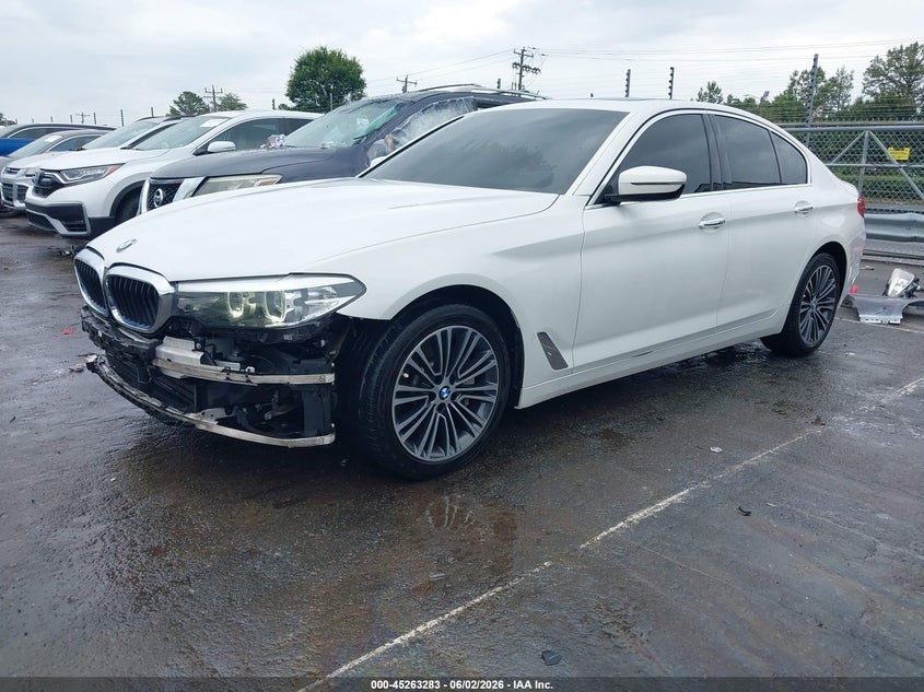 2017 BMW 5er VIN WBAJA5C38HWA34863 IAAI salvage auction — FRONT END, Salvage Title, sold $5,600 on 2026-07-09 (photo 2)