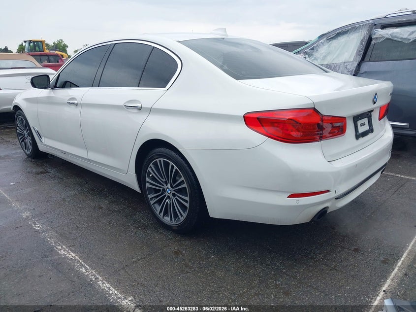 2017 BMW 5er VIN WBAJA5C38HWA34863 IAAI salvage auction — FRONT END, Salvage Title, sold $5,600 on 2026-07-09 (photo 3)