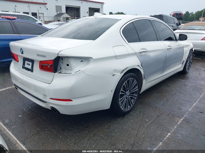 2017 BMW 5er VIN WBAJA5C38HWA34863 IAAI salvage auction — FRONT END, Salvage Title, sold $5,600 on 2026-07-09 (photo 4)