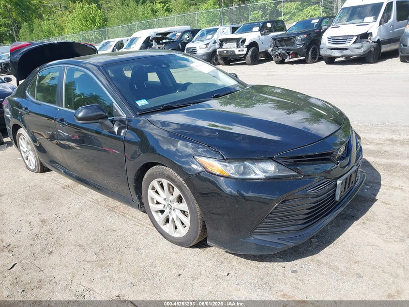 2018 Toyota Camry VIN JTNB11HK0J3008788 IAAI salvage auction — REAR END, Salvage (Massachusetts), sold $225 on 2026-07-31 (photo 1)