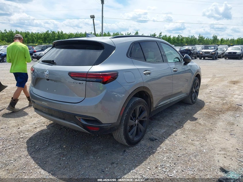 2023 Buick Envision VIN LRBAZLR48PD097919 IAAI salvage auction — SIDE, Salvage Title, sold $3,900 on 2026-07-12 (photo 4)