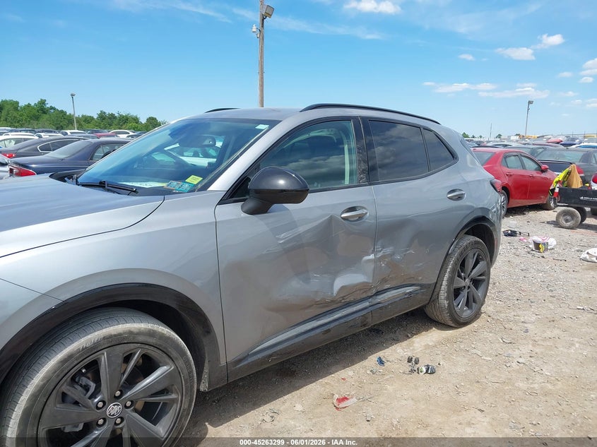 2023 Buick Envision VIN LRBAZLR48PD097919 IAAI salvage auction — SIDE, Salvage Title, sold $3,900 on 2026-07-12 (photo 6)
