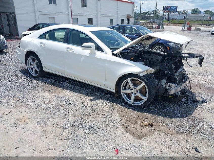 2014 Mercedes-benz VIN WDDLJ7DB6EA120908 IAAI salvage auction — FRONT & REAR, Salvage (North Carolina), sold $1,650 on 2026-08-06 (photo 1)