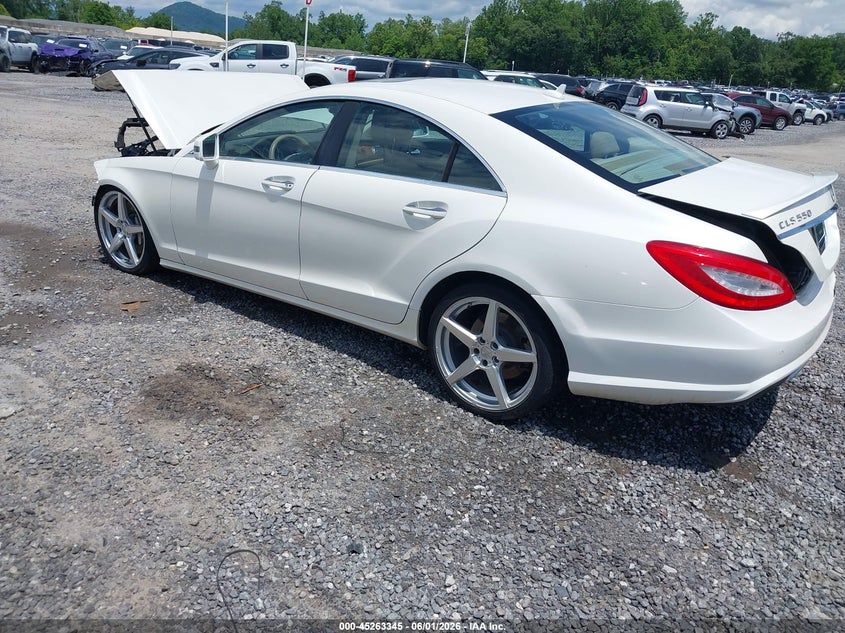 2014 Mercedes-benz VIN WDDLJ7DB6EA120908 IAAI salvage auction — FRONT & REAR, Salvage (North Carolina), sold $1,650 on 2026-08-06 (photo 3)