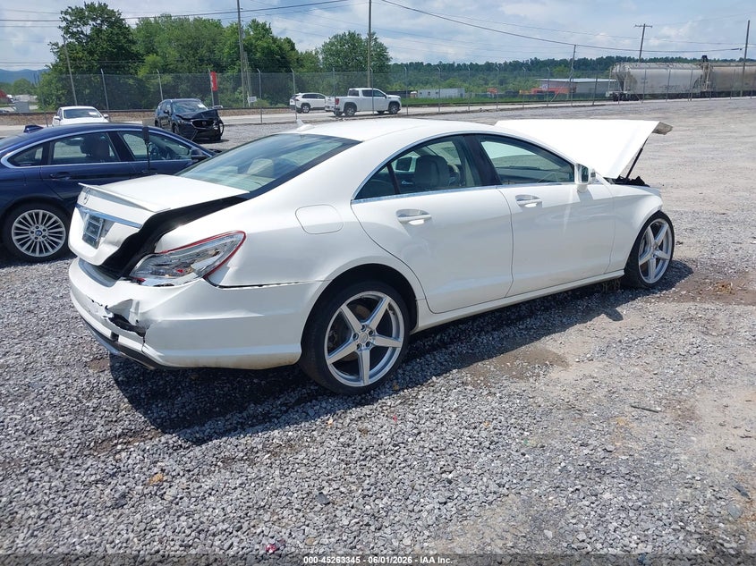 2014 Mercedes-benz VIN WDDLJ7DB6EA120908 IAAI salvage auction — FRONT & REAR, Salvage (North Carolina), sold $1,650 on 2026-08-06 (photo 4)