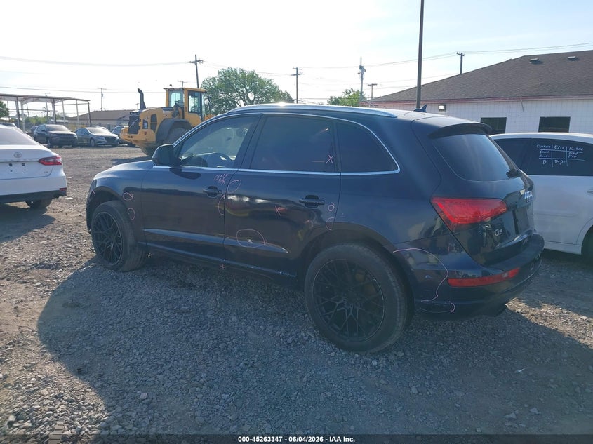 2014 Audi Q5 VIN WA1CFAFP1EA036846 IAAI salvage auction — FRONT & REAR, Salvage Title, sold $575 on 2026-07-15 (photo 3)