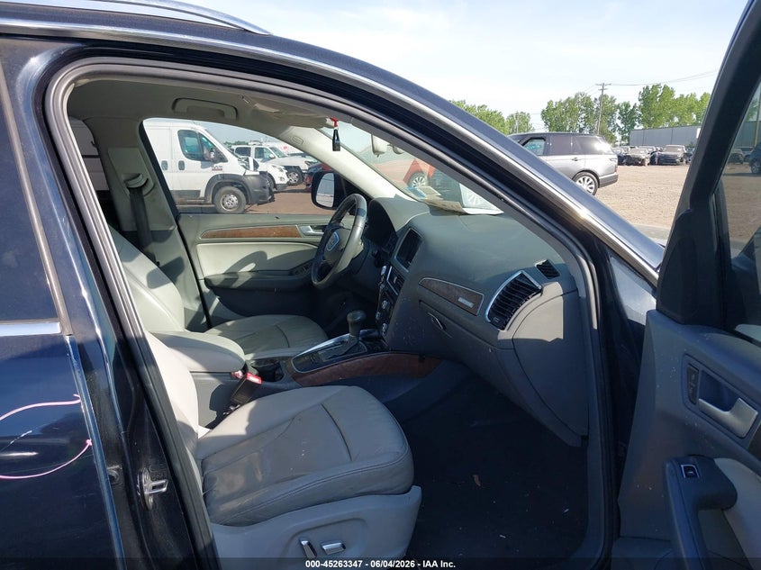 2014 Audi Q5 VIN WA1CFAFP1EA036846 IAAI salvage auction — FRONT & REAR, Salvage Title, sold $575 on 2026-07-15 (photo 5)