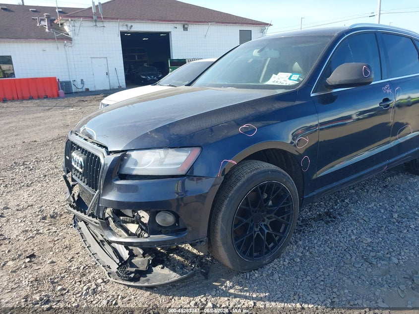 2014 Audi Q5 VIN WA1CFAFP1EA036846 IAAI salvage auction — FRONT & REAR, Salvage Title, sold $575 on 2026-07-15 (photo 6)