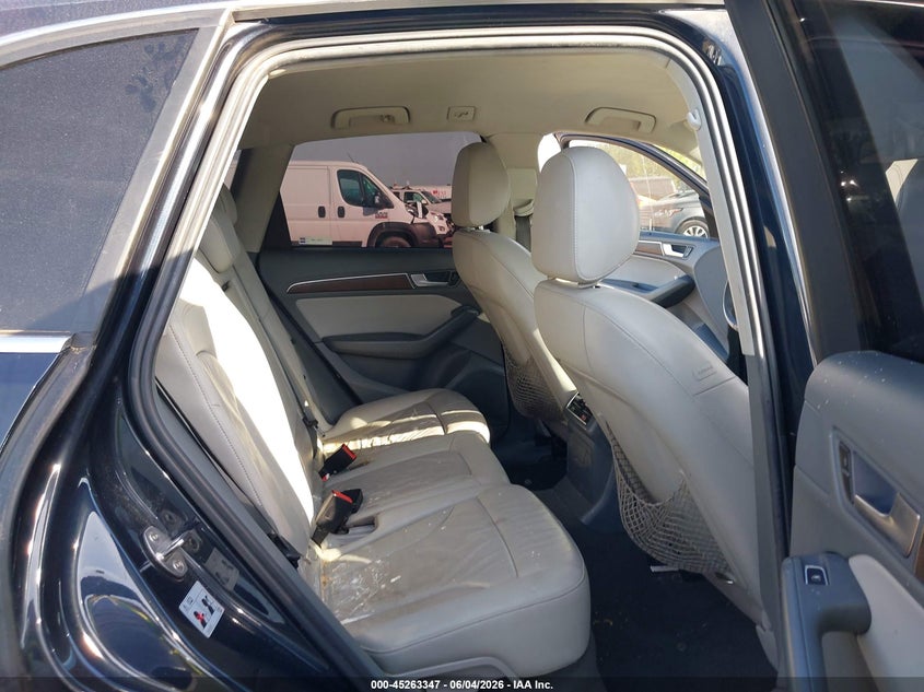 2014 Audi Q5 VIN WA1CFAFP1EA036846 IAAI salvage auction — FRONT & REAR, Salvage Title, sold $575 on 2026-07-15 (photo 8)