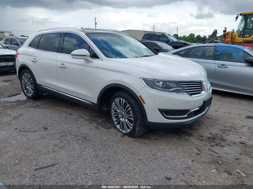 2018 Lincoln Mkx VIN 2LMPJ6LR1JBL48205 — IAAI salvage auction photo