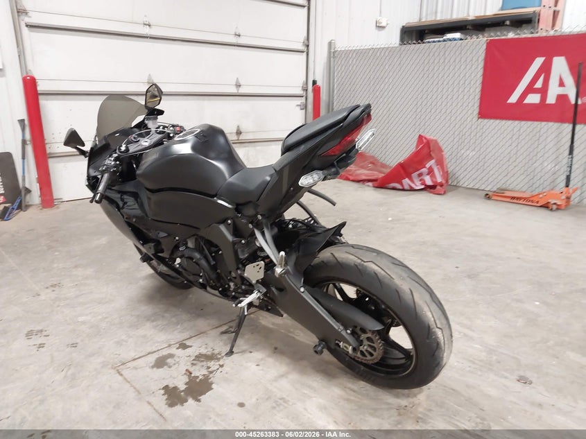 2024 Kawasaki Zx VIN JKBZXJJ10RA000108 IAAI salvage auction — FRONT END, Salvage Title, sold $5,100 on 2026-07-07 (photo 3)