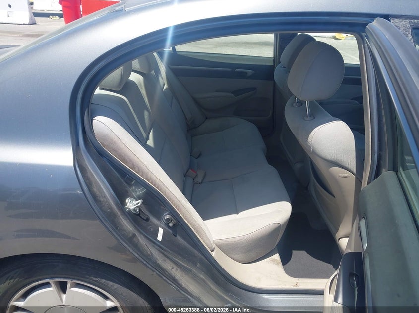 2010 Honda Civic hybrid VIN JHMFA3F26AS007427 IAAI salvage auction — RIGHT SIDE, Salvage (California), sold $650 on 2026-07-30 (photo 8)