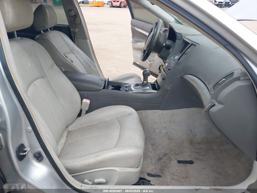 2011 Infiniti G37 VIN JN1CV6AP8BM502637 IAAI salvage auction — FRONT & REAR, Rebuildable (Florida), sold $550 on 2026-07-07 (photo 5)