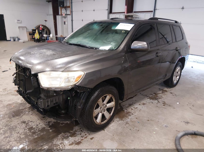 2008 Toyota Highlander VIN JTEDS41A582000873 IAAI salvage auction — FRONT END, Clear (Arkansas), sold $1,300 on 2026-07-23 (photo 2)