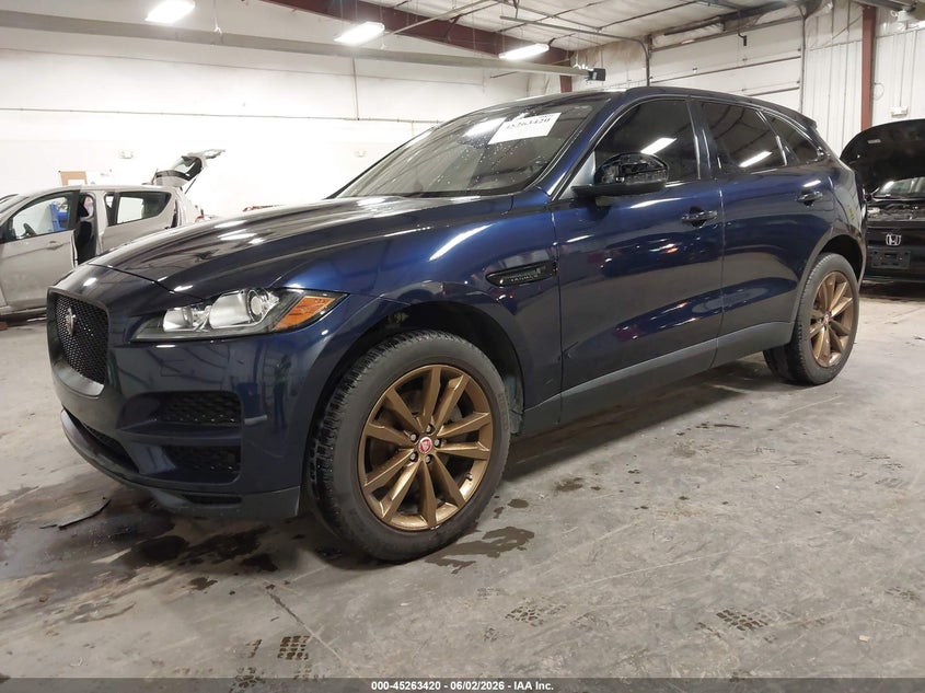 2017 Jaguar F-pace VIN SADCK2BV8HA897669 IAAI salvage auction — HAIL, Salvage (Iowa), sold $3,050 on 2026-07-28 (photo 2)