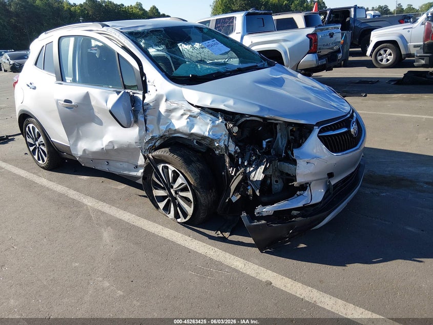 2019 Buick Encore VIN KL4CJCSM4KB881931 IAAI salvage auction — ROLLOVER, Salvage Title, sold $425 on 2026-07-22 (photo 1)