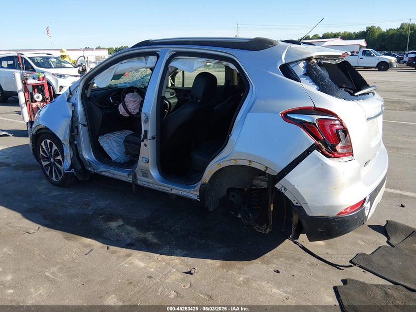 2019 Buick Encore VIN KL4CJCSM4KB881931 IAAI salvage auction — ROLLOVER, Salvage Title, sold $425 on 2026-07-22 (photo 3)