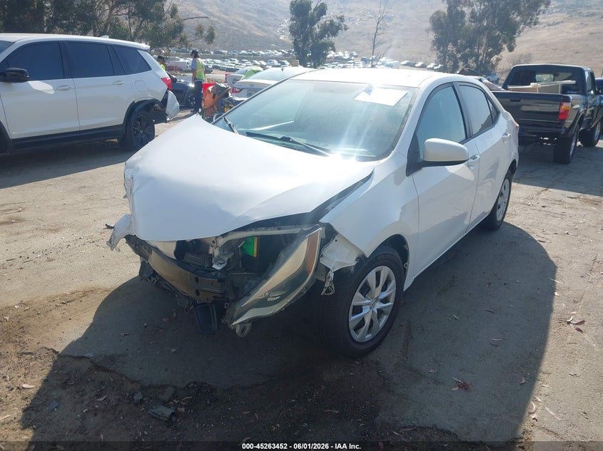 2015 Toyota Corolla VIN 5YFBURHE6FP280832 IAAI salvage auction — NORMAL WEAR, Salvage (California), sold $1,500 on 2026-07-07 (photo 2)