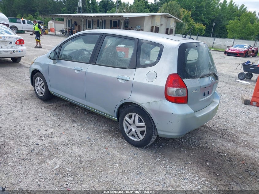2007 Honda Fit VIN JHMGD38497S020384 IAAI salvage auction — NORMAL WEAR, Clear-Dealer Only (North Carolina), sold $300 on 2026-07-14 (photo 3)