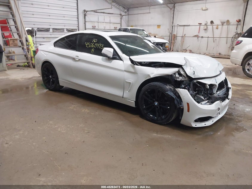2019 BMW 4er VIN WBA4W3C54KAF93562 IAAI salvage auction — FRONT END, Salvage Title, sold $7,375 on 2026-07-16 (photo 1)