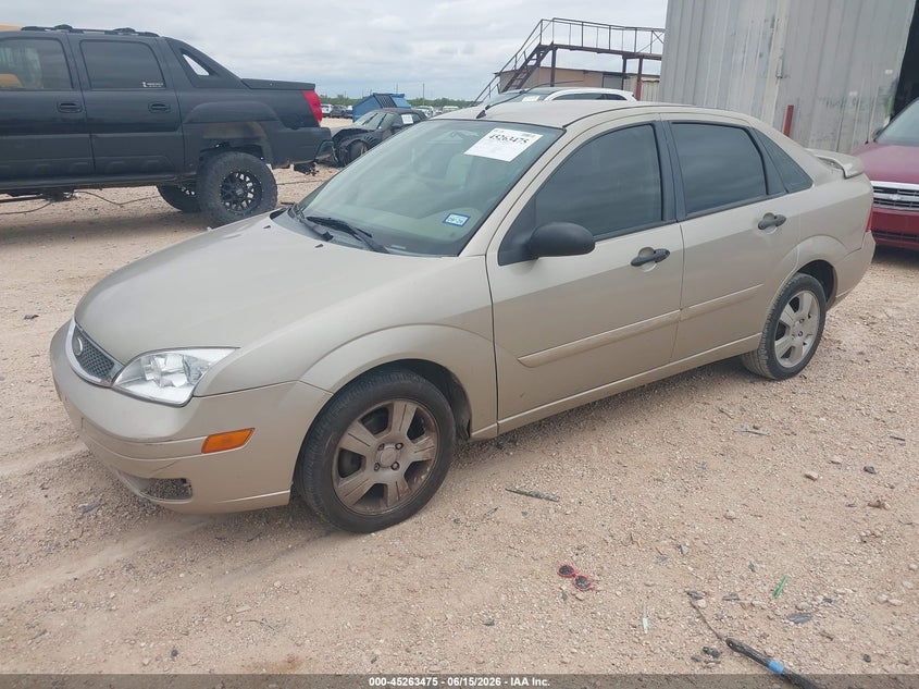 2007 Ford Focus VIN 1FAFP34N47W330492 IAAI salvage auction — SIDE, Salvage (Texas), sold $400 on 2026-07-09 (photo 2)