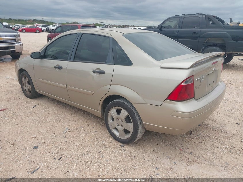 2007 Ford Focus VIN 1FAFP34N47W330492 IAAI salvage auction — SIDE, Salvage (Texas), sold $400 on 2026-07-09 (photo 3)