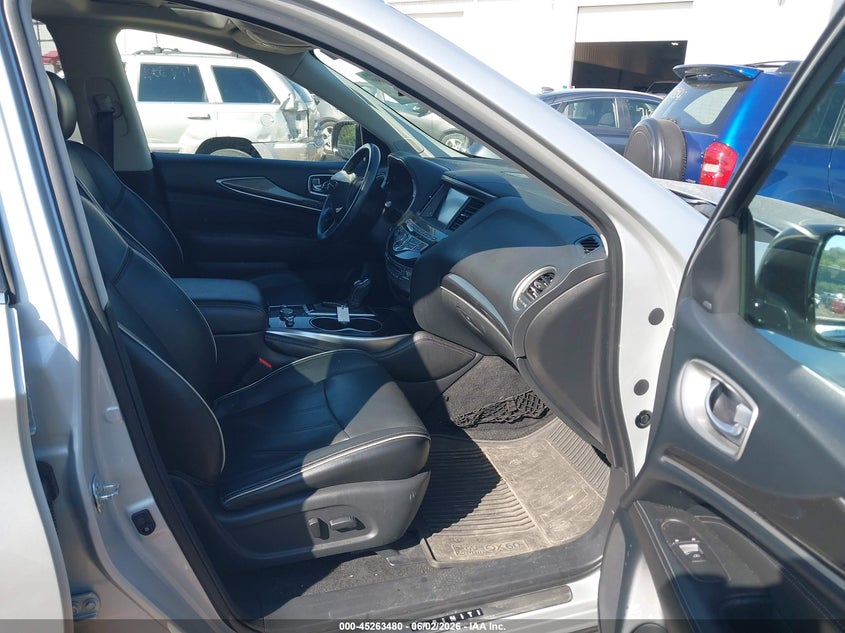 2019 Infiniti Qx60 VIN 5N1DL0MM2KC500843 IAAI salvage auction — FRONT END, Salvage (Illinois), sold $2,250 on 2026-07-22 (photo 5)