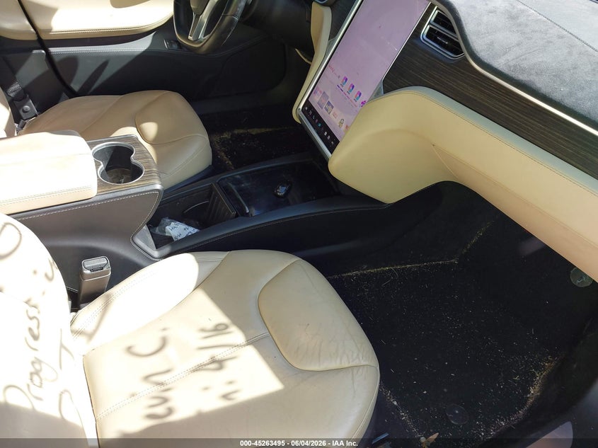2015 Tesla Model s VIN 5YJSA1E21FF103704 IAAI salvage auction — FRONT END, Salvage Title, sold $3,975 on 2026-09-03 (photo 5)