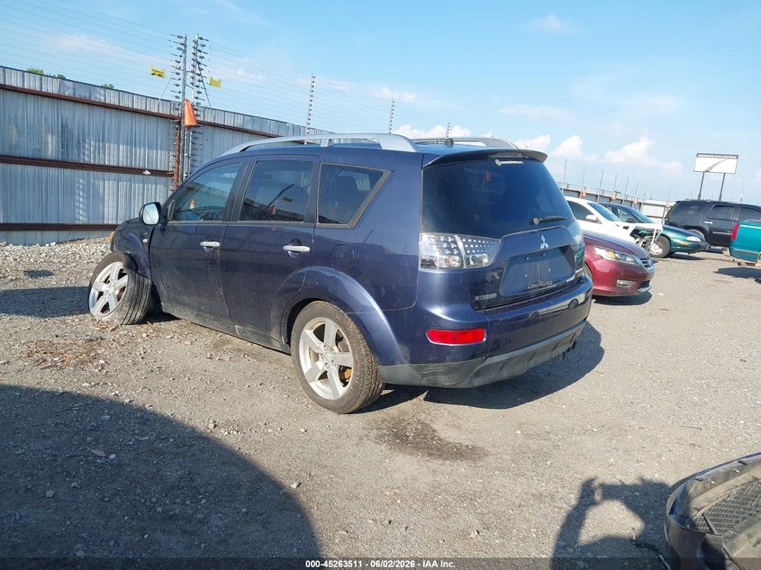 2008 Mitsubishi Outlander VIN JA4MS41X28Z007760 IAAI salvage auction — FRONT END, Salvage (Arkansas), sold $275 on 2026-07-22 (photo 3)