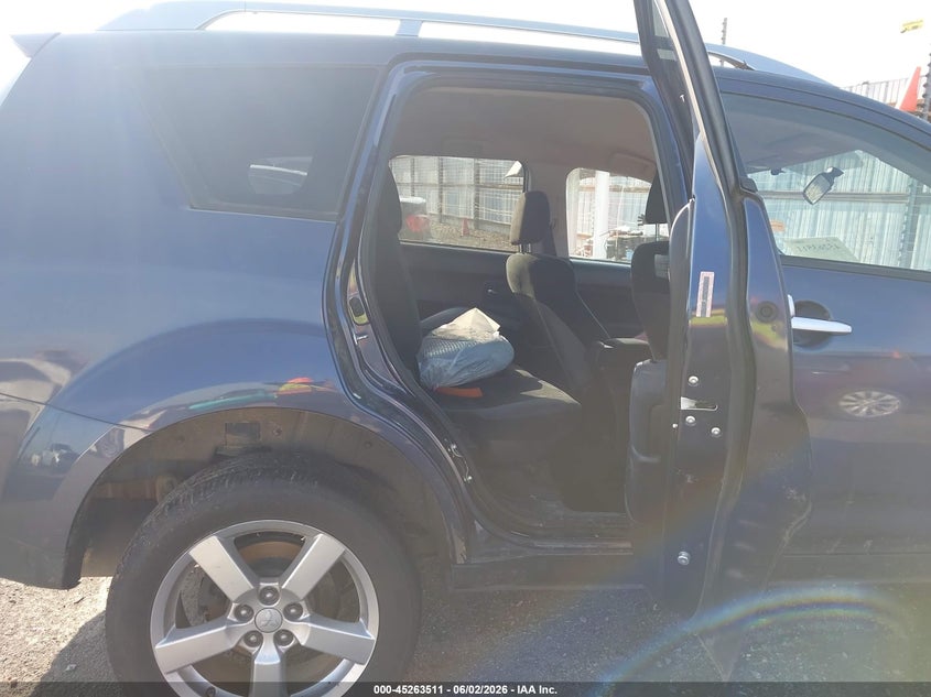2008 Mitsubishi Outlander VIN JA4MS41X28Z007760 IAAI salvage auction — FRONT END, Salvage (Arkansas), sold $275 on 2026-07-22 (photo 8)