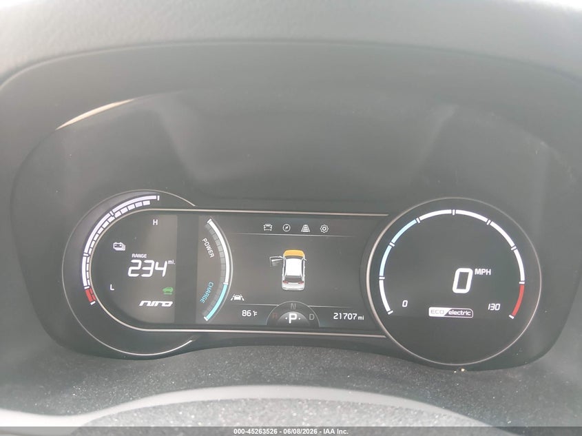2019 Kia Niro VIN KNDCE3LG2K5020099 IAAI salvage auction — FRONT END, Salvage Title, sold $9,250 on 2026-08-20 (photo 7)