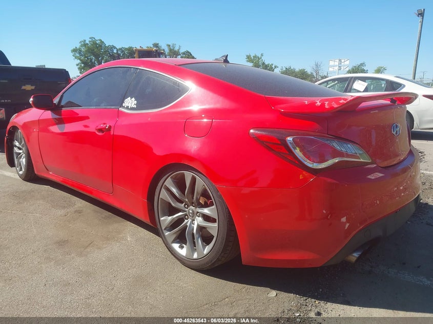 2013 Hyundai Genesis VIN KMHHU6KJ0DU086551 IAAI salvage auction — FRONT END, Salvage (New Jersey), sold $1,700 on 2026-07-06 (photo 3)