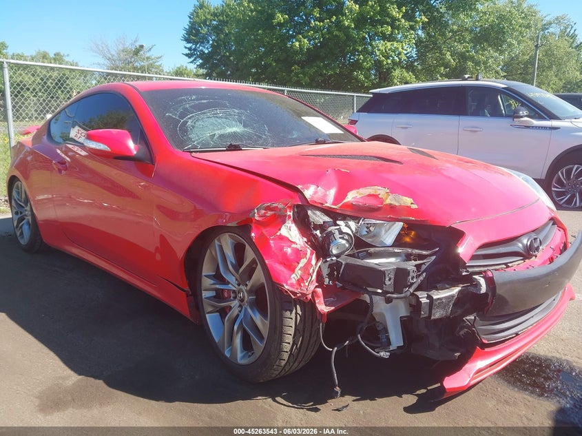 2013 Hyundai Genesis VIN KMHHU6KJ0DU086551 IAAI salvage auction — FRONT END, Salvage (New Jersey), sold $1,700 on 2026-07-06 (photo 6)