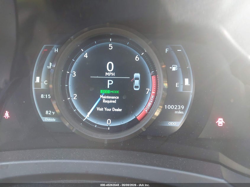 2017 Lexus Is VIN JTHCE1D25H5013713 IAAI salvage auction — UNKNOWN, Salvage (North Carolina), sold $8,300 on 2026-07-15 (photo 7)