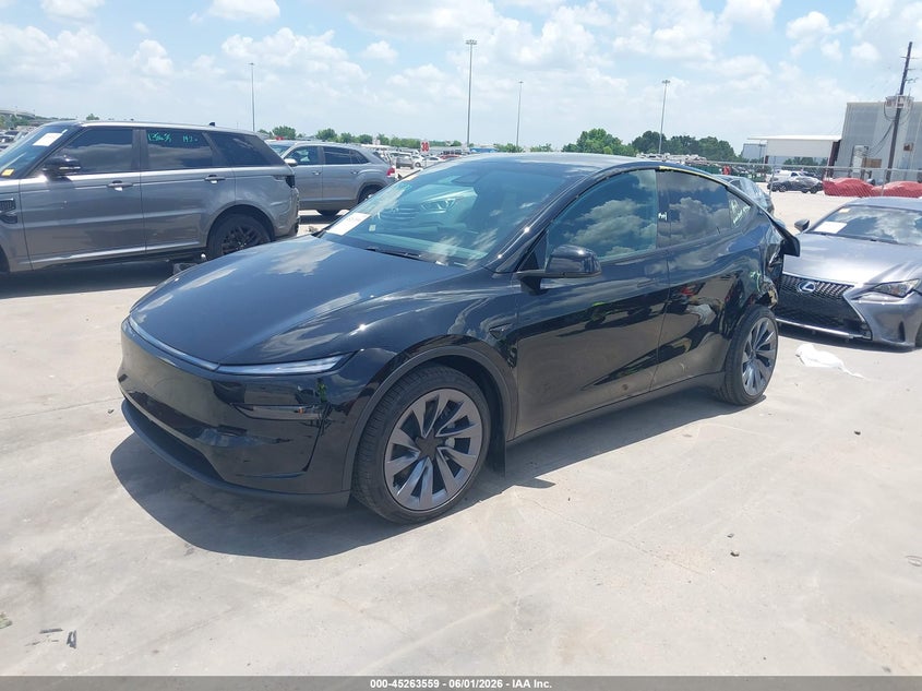 2026 Tesla Model y VIN 7SAYGDEE2TA689426 IAAI salvage auction — REAR END, Salvage (Louisiana), sold $75 on 2026-07-30 (photo 2)