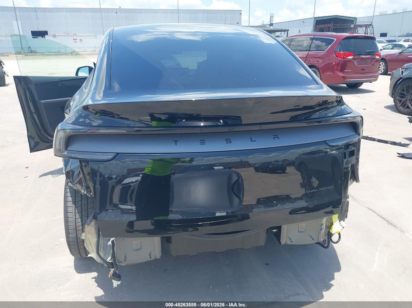 2026 Tesla Model y VIN 7SAYGDEE2TA689426 IAAI salvage auction — REAR END, Salvage (Louisiana), sold $75 on 2026-07-30 (photo 6)