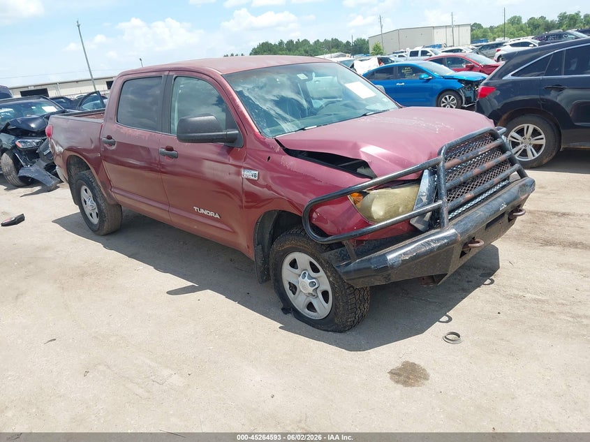 2007 Toyota Tundra VIN 5TFDV541X7X030045 IAAI salvage auction — FRONT END, Salvage (Texas), sold $2,650 on 2026-07-15 (photo 1)