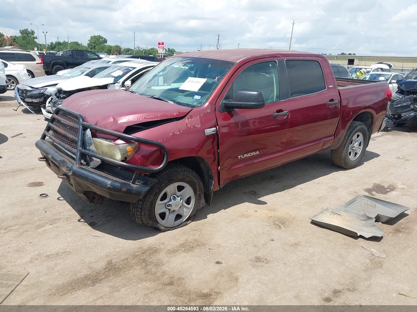 2007 Toyota Tundra VIN 5TFDV541X7X030045 IAAI salvage auction — FRONT END, Salvage (Texas), sold $2,650 on 2026-07-15 (photo 2)