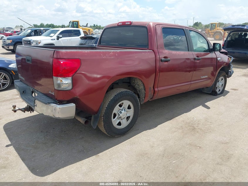 2007 Toyota Tundra VIN 5TFDV541X7X030045 IAAI salvage auction — FRONT END, Salvage (Texas), sold $2,650 on 2026-07-15 (photo 4)