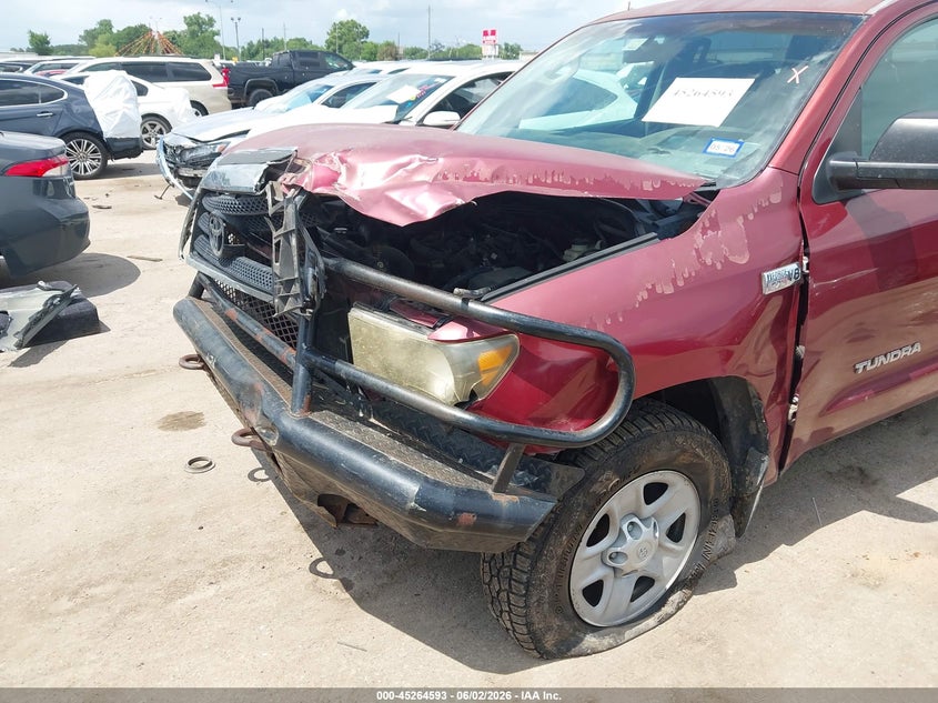 2007 Toyota Tundra VIN 5TFDV541X7X030045 IAAI salvage auction — FRONT END, Salvage (Texas), sold $2,650 on 2026-07-15 (photo 6)