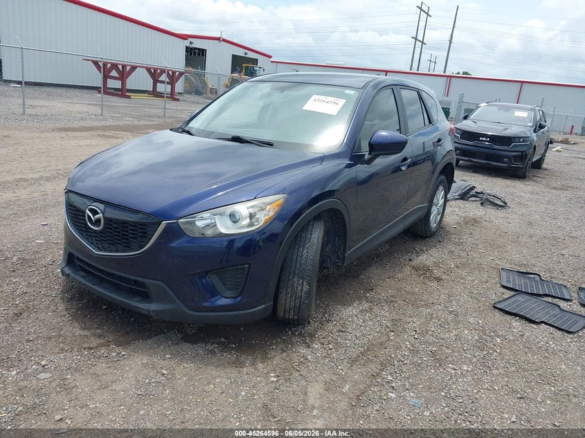 2013 Mazda Cx-5 VIN JM3KE2BE5D0104026 IAAI salvage auction — RIGHT FRONT, Salvage (Louisiana), sold $1,300 on 2026-07-22 (photo 2)