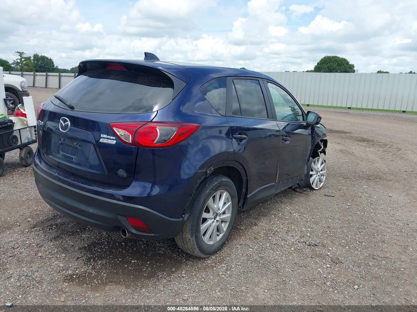 2013 Mazda Cx-5 VIN JM3KE2BE5D0104026 IAAI salvage auction — RIGHT FRONT, Salvage (Louisiana), sold $1,300 on 2026-07-22 (photo 4)