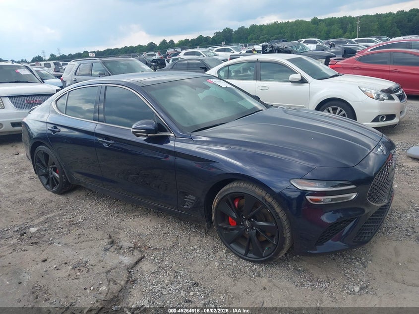 2023 Genesis G70 VIN KMTG54TE9PU117949 — IAAI salvage auction photo