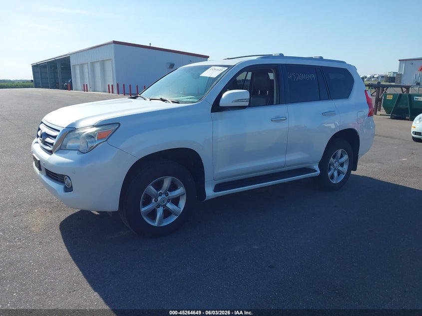 2010 Lexus Gx 460 VIN JTJBM7FX1A5016509 IAAI salvage auction — HAIL, Salvage (Minnesota), sold $8,500 on 2026-07-20 (photo 2)
