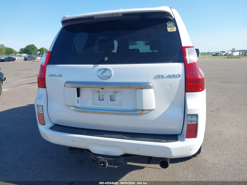 2010 Lexus Gx 460 VIN JTJBM7FX1A5016509 IAAI salvage auction — HAIL, Salvage (Minnesota), sold $8,500 on 2026-07-20 (photo 6)