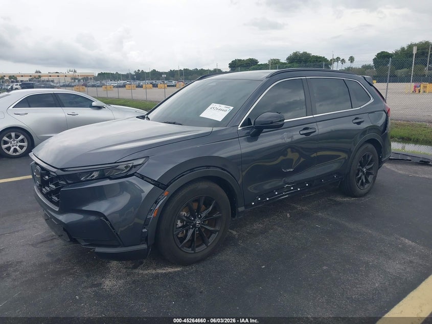 2024 Honda Cr-v VIN 7FARS5H57RE018304 IAAI salvage auction — REAR END, Salvage Title, sold $9,800 on 2026-07-30 (photo 2)