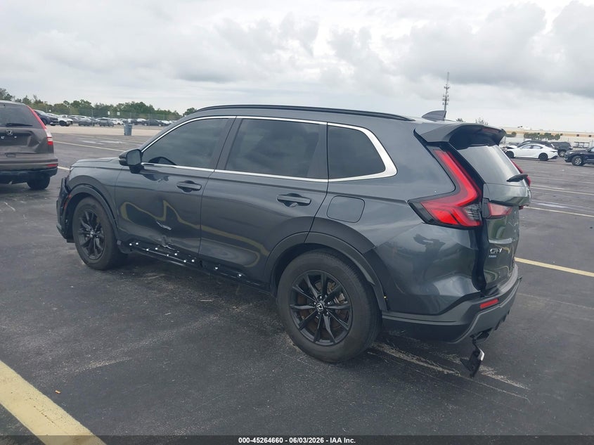 2024 Honda Cr-v VIN 7FARS5H57RE018304 IAAI salvage auction — REAR END, Salvage Title, sold $9,800 on 2026-07-30 (photo 3)